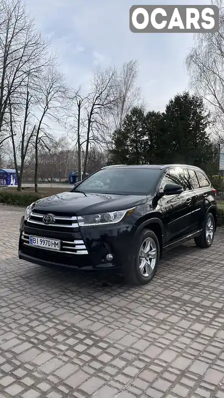 Позашляховик / Кросовер Toyota Highlander 2018 3.46 л. Автомат обл. Полтавська, Лубни - Фото 1/19