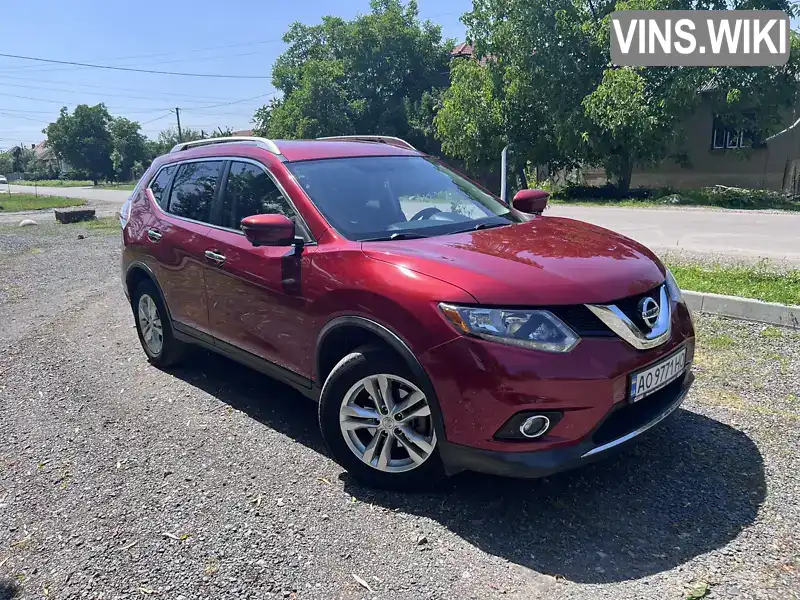 Позашляховик / Кросовер Nissan Rogue 2016 2.5 л. Варіатор обл. Закарпатська, Ужгород - Фото 1/14