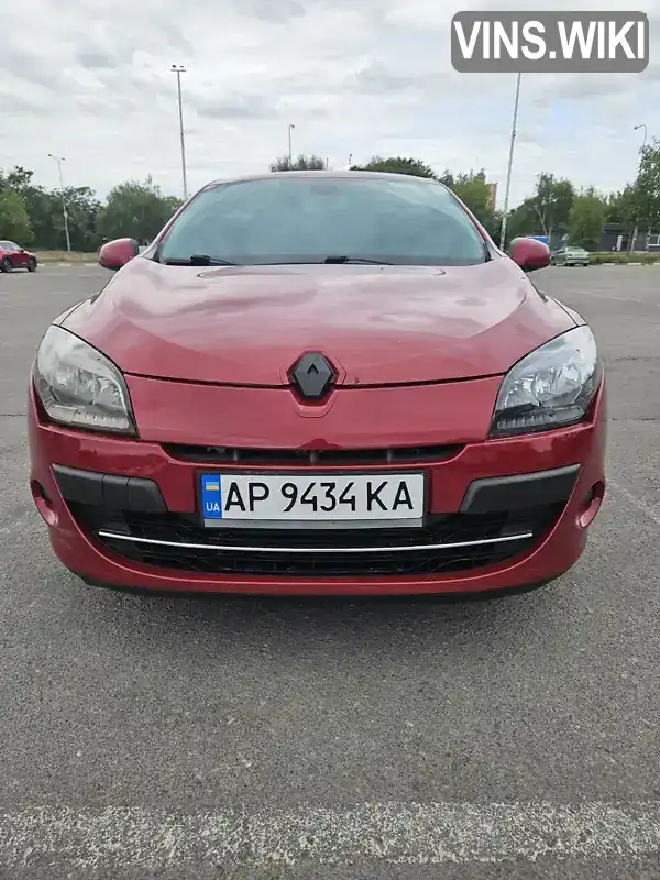 Хетчбек Renault Megane 2010 1.46 л. Типтронік обл. Запорізька, Запоріжжя - Фото 1/16