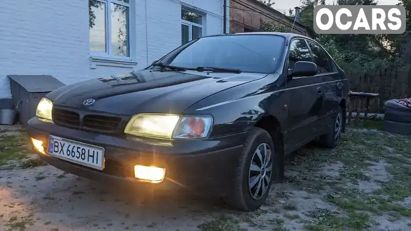 Седан Toyota Carina 1997 1.59 л. Ручна / Механіка обл. Хмельницька, Шепетівка - Фото 1/9