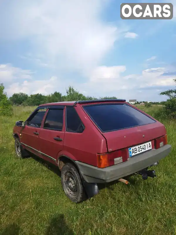 Хетчбек ВАЗ / Lada 2109 1989 1.3 л. Ручна / Механіка обл. Вінницька, Тульчин - Фото 1/19