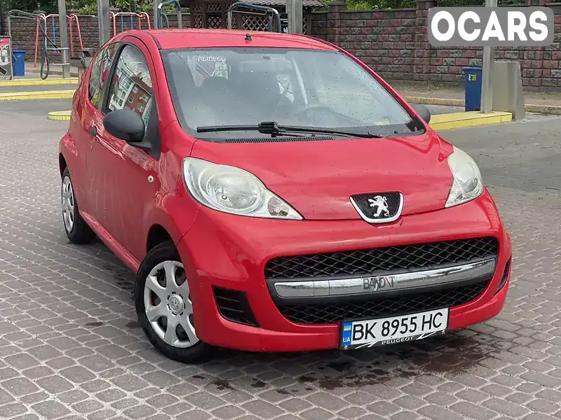 Хетчбек Peugeot 107 2009 1 л. Ручна / Механіка обл. Рівненська, Рівне - Фото 1/13