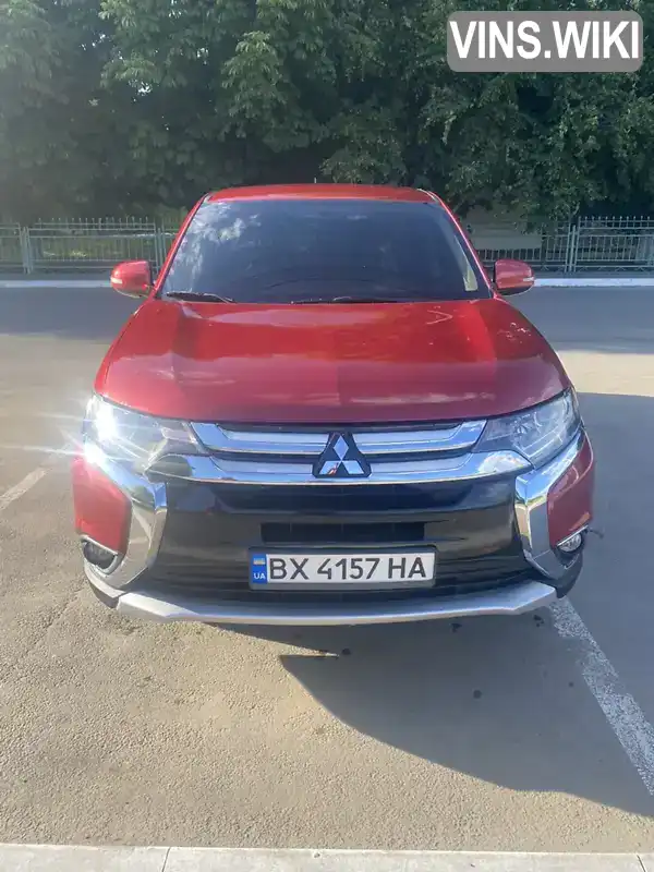 Позашляховик / Кросовер Mitsubishi Outlander 2015 2.4 л. Автомат обл. Хмельницька, Деражня - Фото 1/16