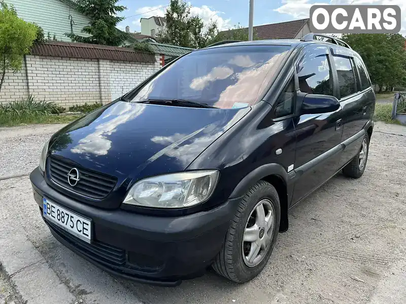 W0L0TGF75Y2024626 Opel Zafira 2000 Мінівен 1.8 л. Фото 2