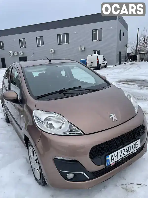 Хетчбек Peugeot 107 2013 1 л. Автомат обл. Донецька, Маріуполь - Фото 1/6