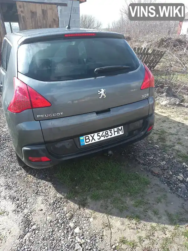 VF30U5FW09S085500 Peugeot 3008 2009 Внедорожник / Кроссовер 1.6 л. Фото 3