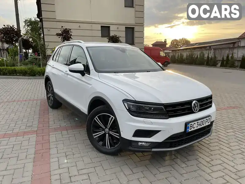 Внедорожник / Кроссовер Volkswagen Tiguan 2017 1.97 л. Автомат обл. Львовская, Золочев - Фото 1/21