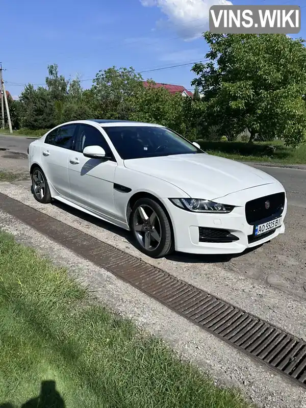 Седан Jaguar XE 2016 2 л. Автомат обл. Закарпатська, Ужгород - Фото 1/21