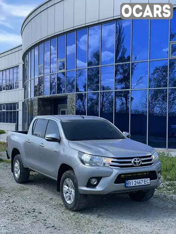 Пікап Toyota Hilux 2016 2.4 л. Ручна / Механіка обл. Полтавська, Полтава - Фото 1/8