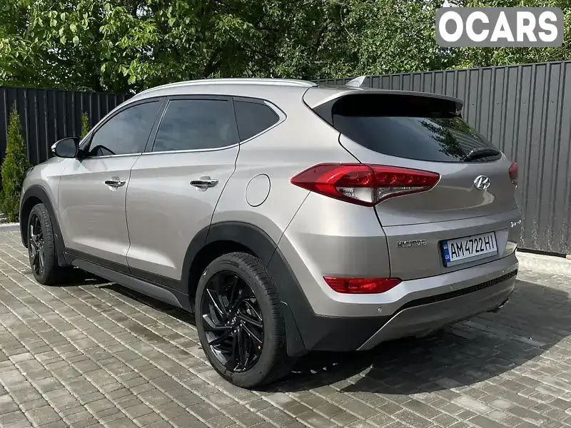 Позашляховик / Кросовер Hyundai Tucson 2016 2 л. Ручна / Механіка обл. Житомирська, Звягель - Фото 1/21