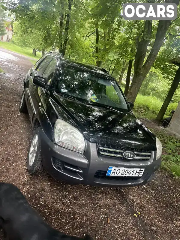 Позашляховик / Кросовер Kia Sportage 2005 2 л. Ручна / Механіка обл. Закарпатська, Міжгір'я - Фото 1/9