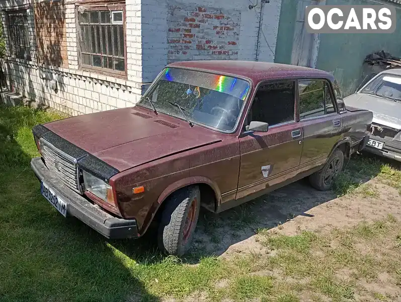 Седан ВАЗ / Lada 2107 2006 1.5 л. Ручна / Механіка обл. Вінницька, Тульчин - Фото 1/8