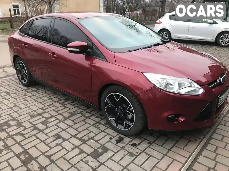 Седан Ford Focus 2013 2 л. Автомат обл. Полтавська, Миргород - Фото 1/4