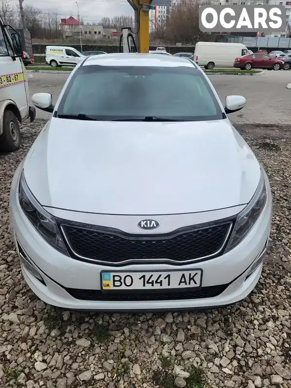 Седан Kia Optima 2015 2.36 л. Автомат обл. Тернопільська, Тернопіль - Фото 1/21