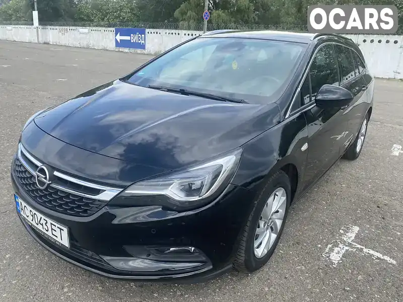 W0LBE8EK9H8096242 Opel Astra 2017 Універсал 1.6 л. Фото 1