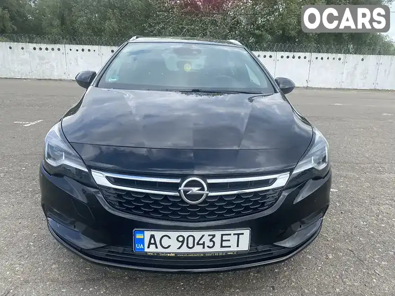 W0LBE8EK9H8096242 Opel Astra 2017 Универсал 1.6 л. Фото 2