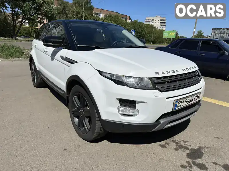 Позашляховик / Кросовер Land Rover Range Rover Evoque 2011 2.18 л. Автомат обл. Сумська, Конотоп - Фото 1/21