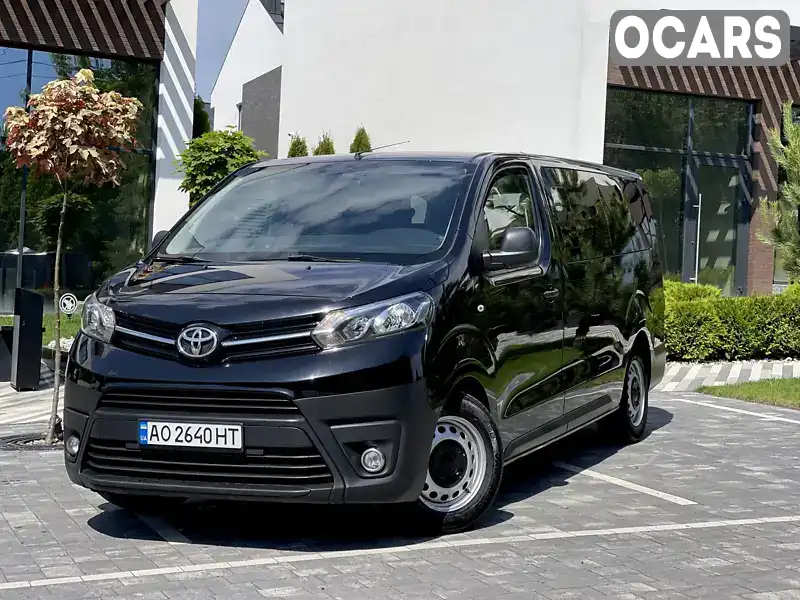 Мінівен Toyota Proace 2018 2 л. Ручна / Механіка обл. Закарпатська, Ужгород - Фото 1/21