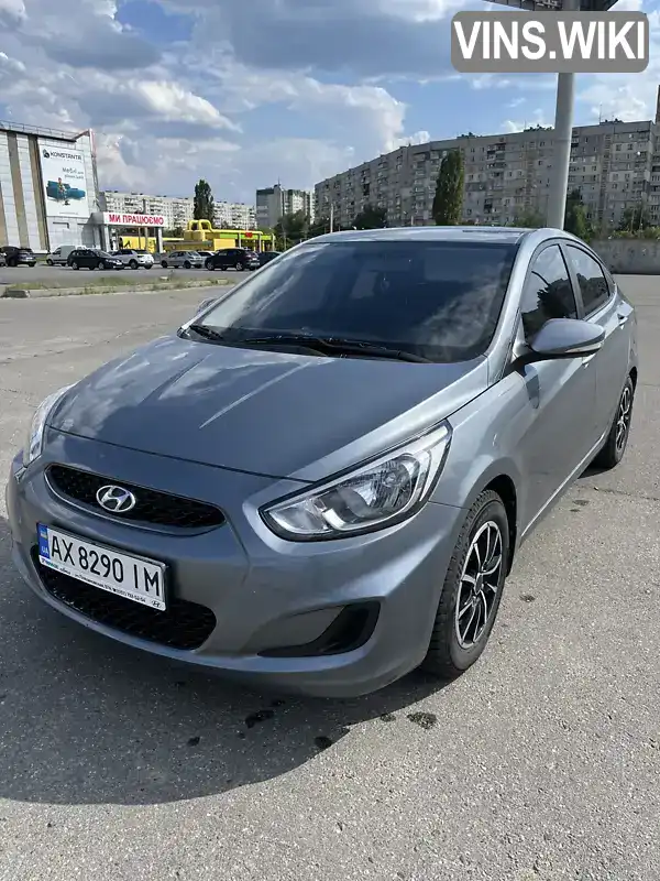 Седан Hyundai Accent 2019 1.4 л. Ручна / Механіка обл. Харківська, Харків - Фото 1/8