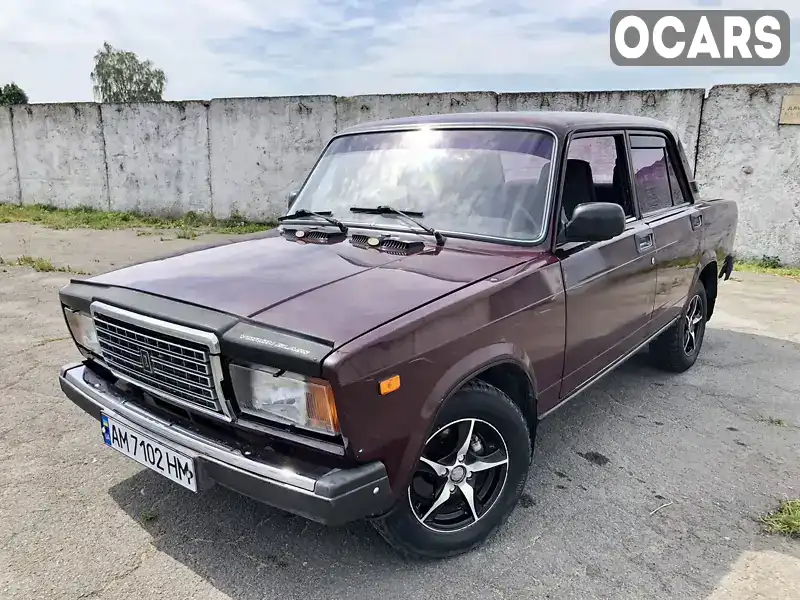 Седан ВАЗ / Lada 2107 2006 1.45 л. Ручна / Механіка обл. Житомирська, Звягель - Фото 1/19