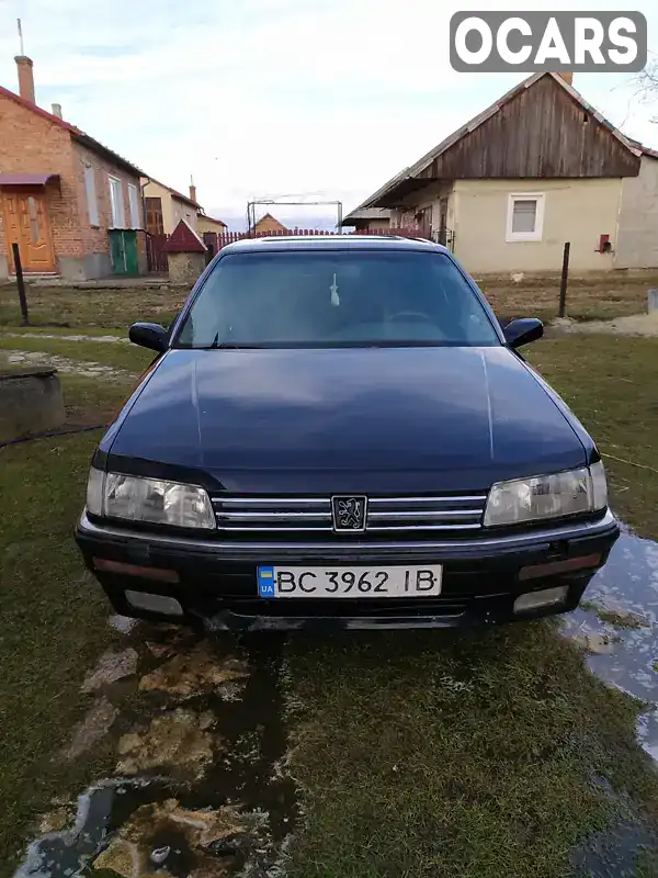 Седан Peugeot 605 1993 2 л. Ручная / Механика обл. Львовская, Жидачев - Фото 1/10