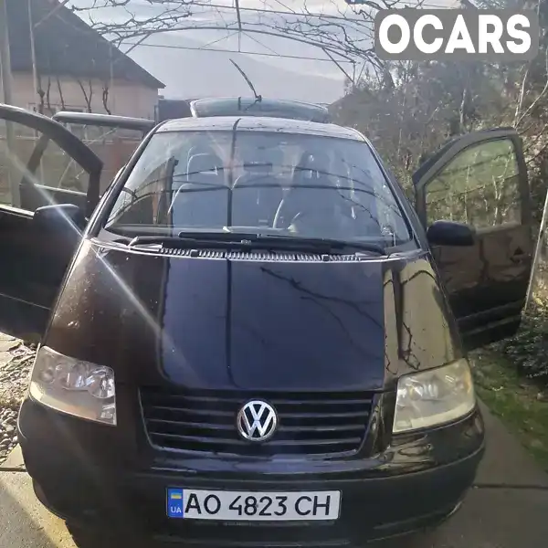 Минивэн Volkswagen Sharan 2002 1.9 л. Ручная / Механика обл. Закарпатская, Виноградов - Фото 1/14