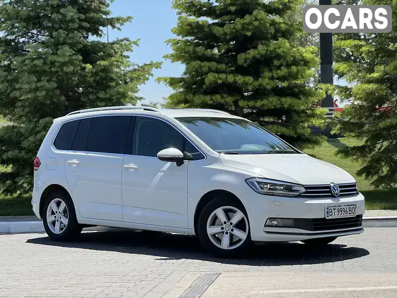 Микровэн Volkswagen Touran 2019 1.97 л. Автомат обл. Одесская, Одесса - Фото 1/21