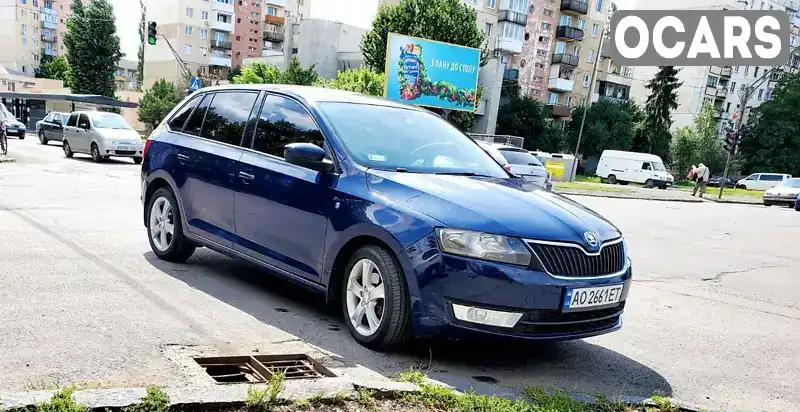 Хетчбек Skoda Rapid 2015 1.6 л. Ручна / Механіка обл. Закарпатська, Ужгород - Фото 1/9