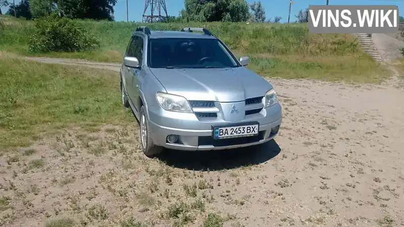 Позашляховик / Кросовер Mitsubishi Outlander 2007 2.4 л. Автомат обл. Кіровоградська, Олександрія - Фото 1/21