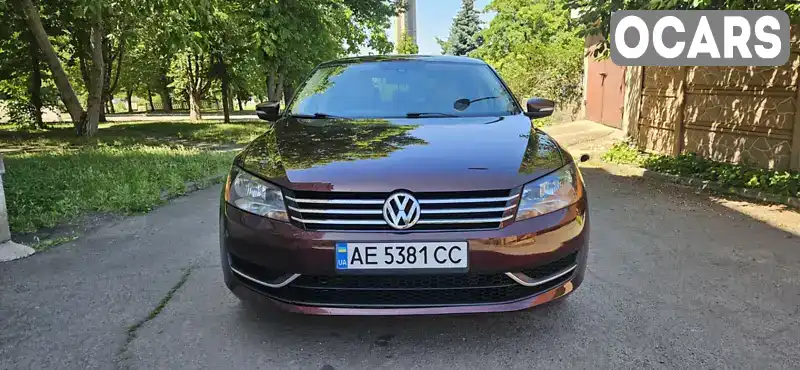 1VWBP7A39DC073567 Volkswagen Passat 2012 Седан 2.48 л. Фото 2