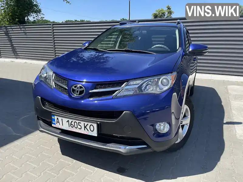 Позашляховик / Кросовер Toyota RAV4 2014 2.49 л. Автомат обл. Київська, Вишневе - Фото 1/21