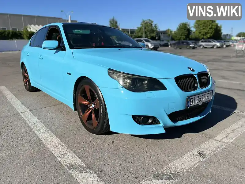 Седан BMW 5 Series 2009 2.98 л. Автомат обл. Полтавская, Полтава - Фото 1/21