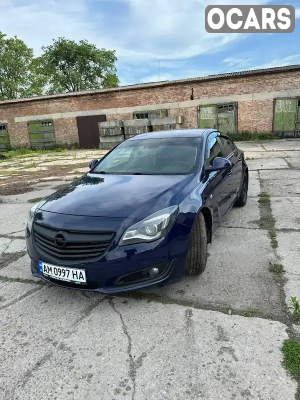 Седан Opel Insignia 2014 1.96 л. Ручная / Механика обл. Житомирская, Житомир - Фото 1/21