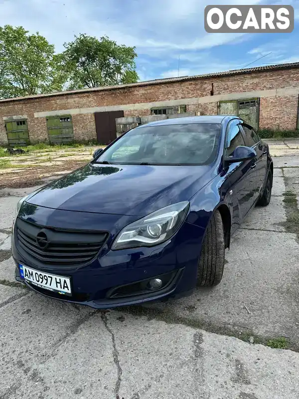 W0LGM5ES7E1185142 Opel Insignia 2014 Седан 1.96 л. Фото 2