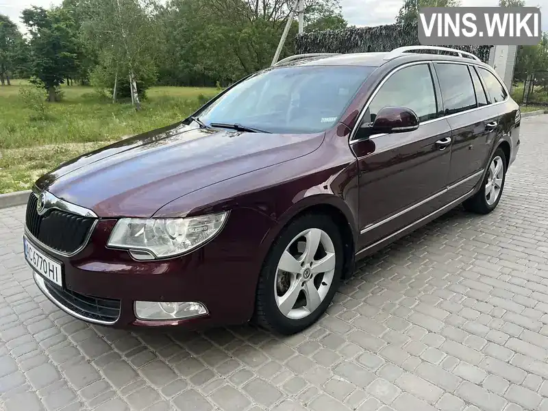 Універсал Skoda Superb 2010 1.97 л. Автомат обл. Волинська, Камінь-Каширський - Фото 1/16