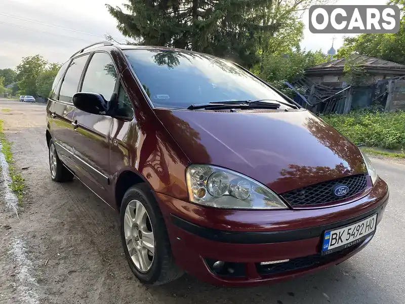 Минивэн Ford Galaxy 2003 1.9 л. Ручная / Механика обл. Ровенская, Гоща - Фото 1/21