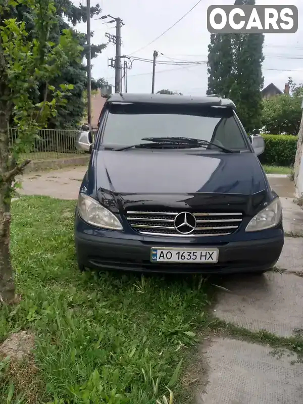 Мінівен Mercedes-Benz Vito 2004 2.15 л. Ручна / Механіка обл. Закарпатська, Іршава - Фото 1/10