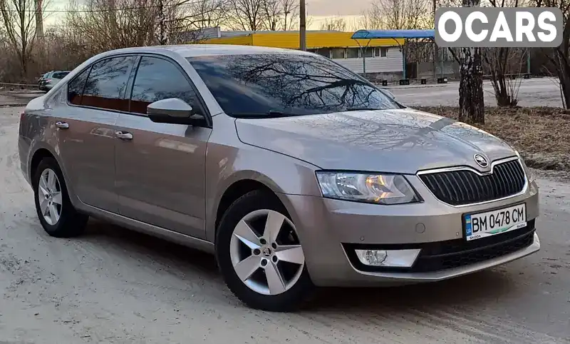 Ліфтбек Skoda Octavia 2016 1.6 л. Ручна / Механіка обл. Сумська, Глухів - Фото 1/9