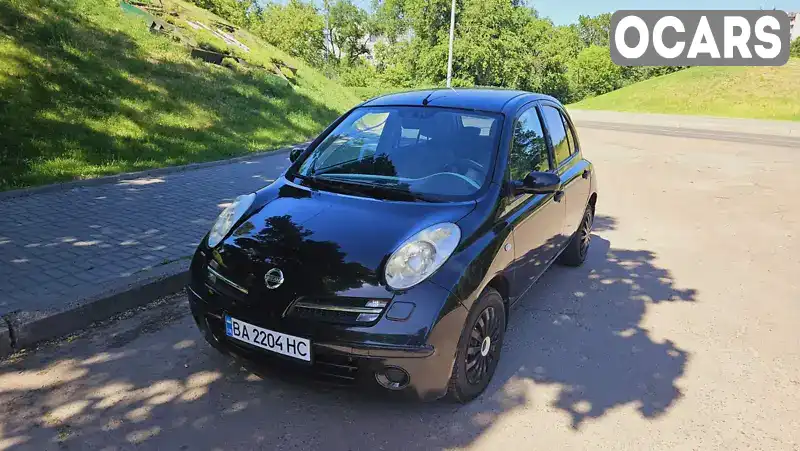 Хетчбек Nissan Micra 2005 1.24 л. Автомат обл. Кіровоградська, Кропивницький (Кіровоград) - Фото 1/8