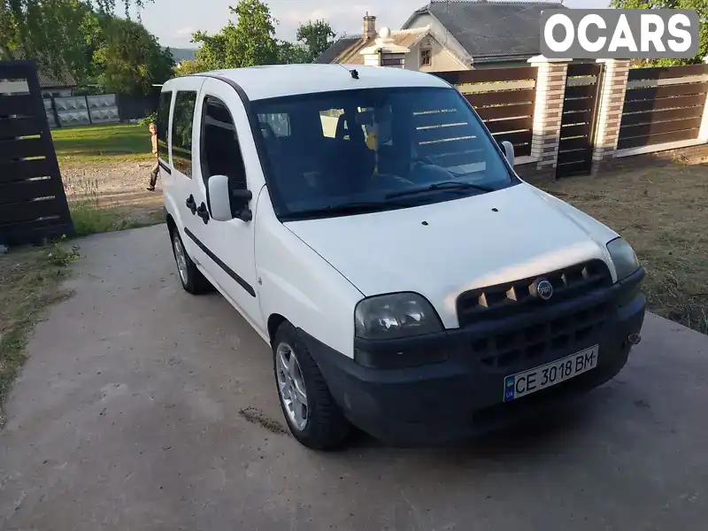 Мінівен Fiat Doblo 2001 1.9 л. обл. Чернівецька, Чернівці - Фото 1/13