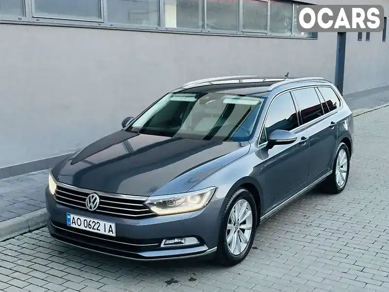 Універсал Volkswagen Passat 2016 1.97 л. Автомат обл. Закарпатська, Мукачево - Фото 1/21