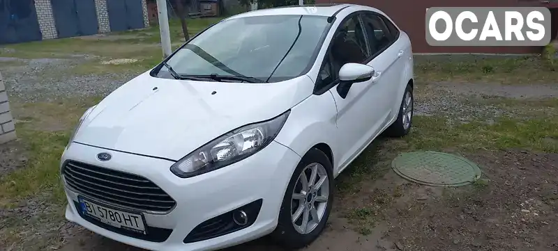 Седан Ford Fiesta 2016 1.6 л. Автомат обл. Полтавська, Кременчук - Фото 1/8