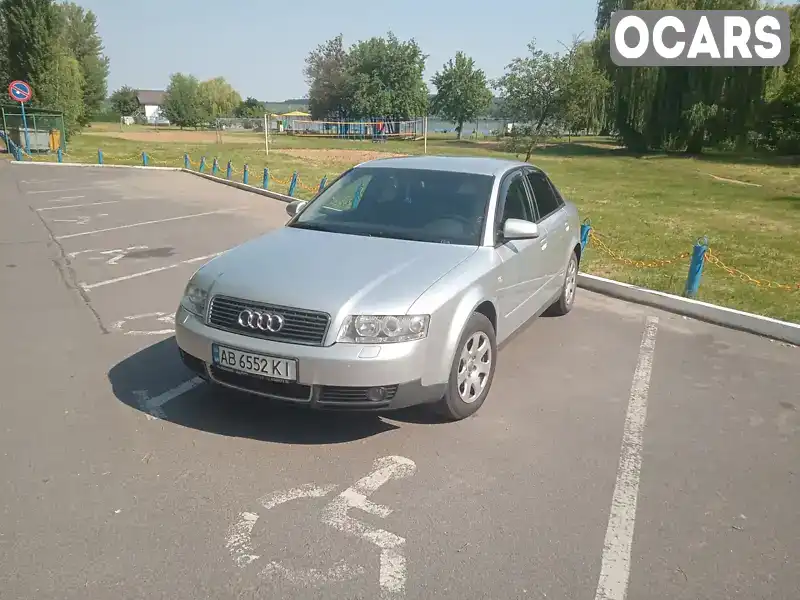 Седан Audi A4 2003 1.98 л. Варіатор обл. Вінницька, Ладижин - Фото 1/12