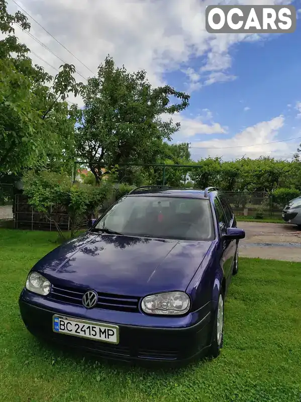 Універсал Volkswagen Golf 1999 1.9 л. Ручна / Механіка обл. Львівська, Дрогобич - Фото 1/11