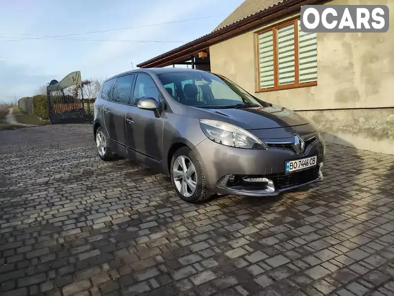 Мінівен Renault Scenic 2012 1.6 л. Ручна / Механіка обл. Тернопільська, Шумськ - Фото 1/21