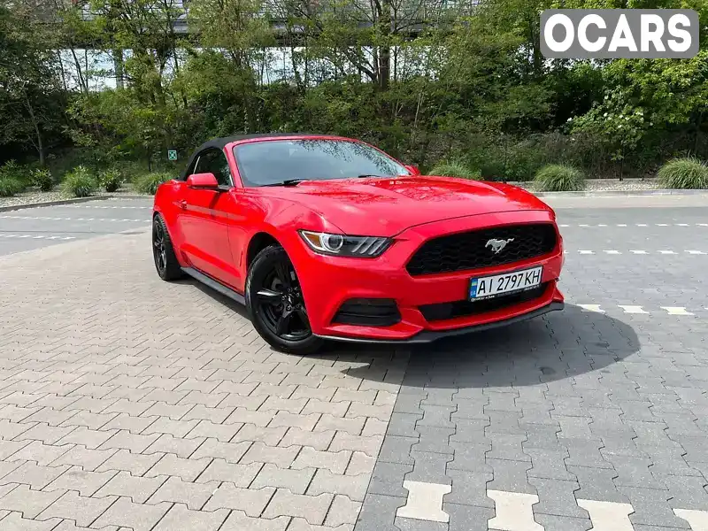 Кабріолет Ford Mustang 2016 3.73 л. Автомат обл. Київська, Бориспіль - Фото 1/18