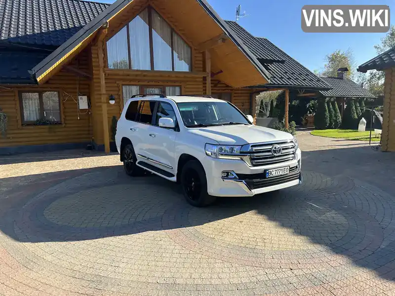 Позашляховик / Кросовер Toyota Land Cruiser 2019 4.5 л. Автомат обл. Львівська, Стрий - Фото 1/21