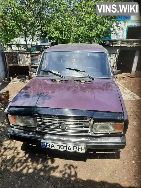 Седан ВАЗ / Lada 2107 1999 1.45 л. Ручна / Механіка обл. Черкаська, Умань - Фото 1/9