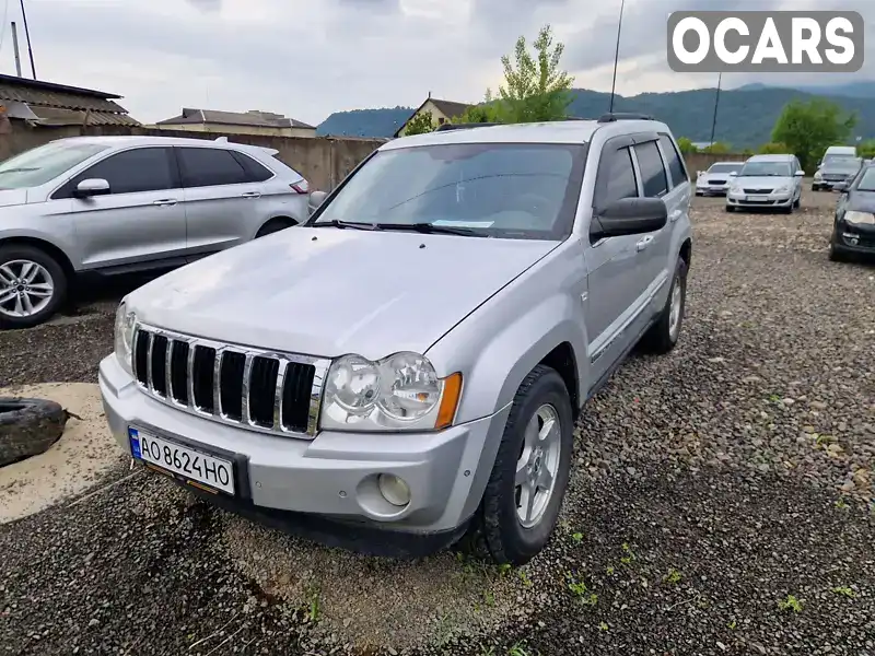 Позашляховик / Кросовер Jeep Grand Cherokee 2006 2.99 л. Автомат обл. Закарпатська, Хуст - Фото 1/6