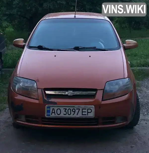 Хетчбек Chevrolet Aveo 2006 1.5 л. Ручна / Механіка обл. Закарпатська, Ужгород - Фото 1/8